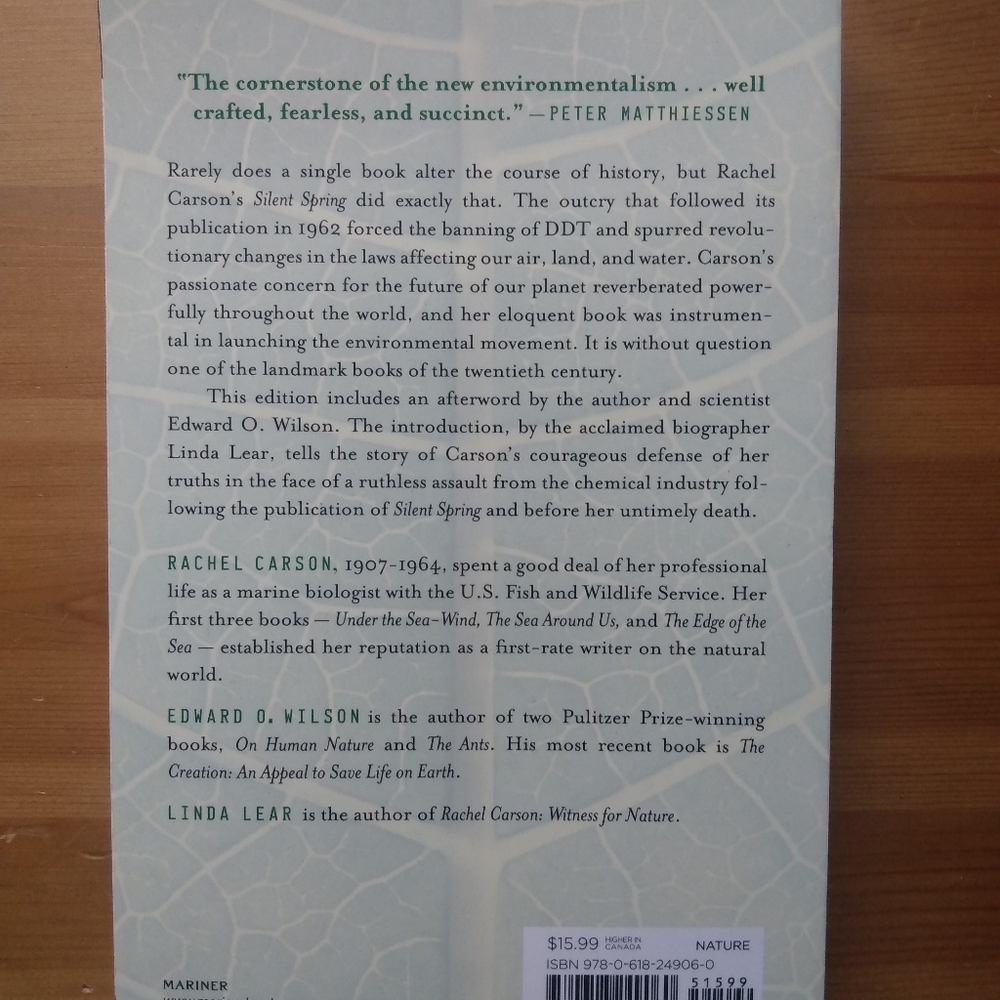 Silent Spring by Rachel Carson - Picture 4 of 4